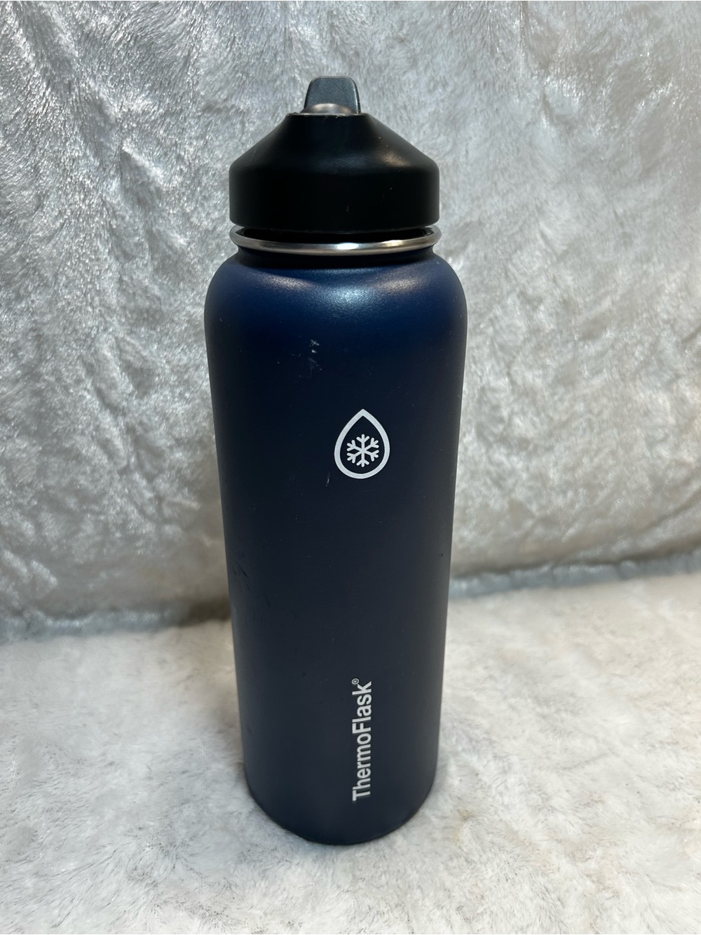 Blue Thermoflask Stainless Steel Insulated 40 Ounce Water Bottle